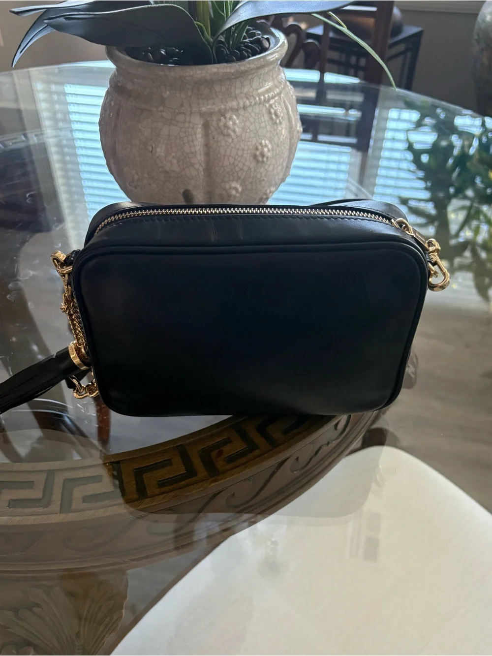 🖤🤎MICHAEL KORS GINNY CALF HAIR & LEATHER LEOPARD CAMERA CROSSBODY BAG!🤎🖤